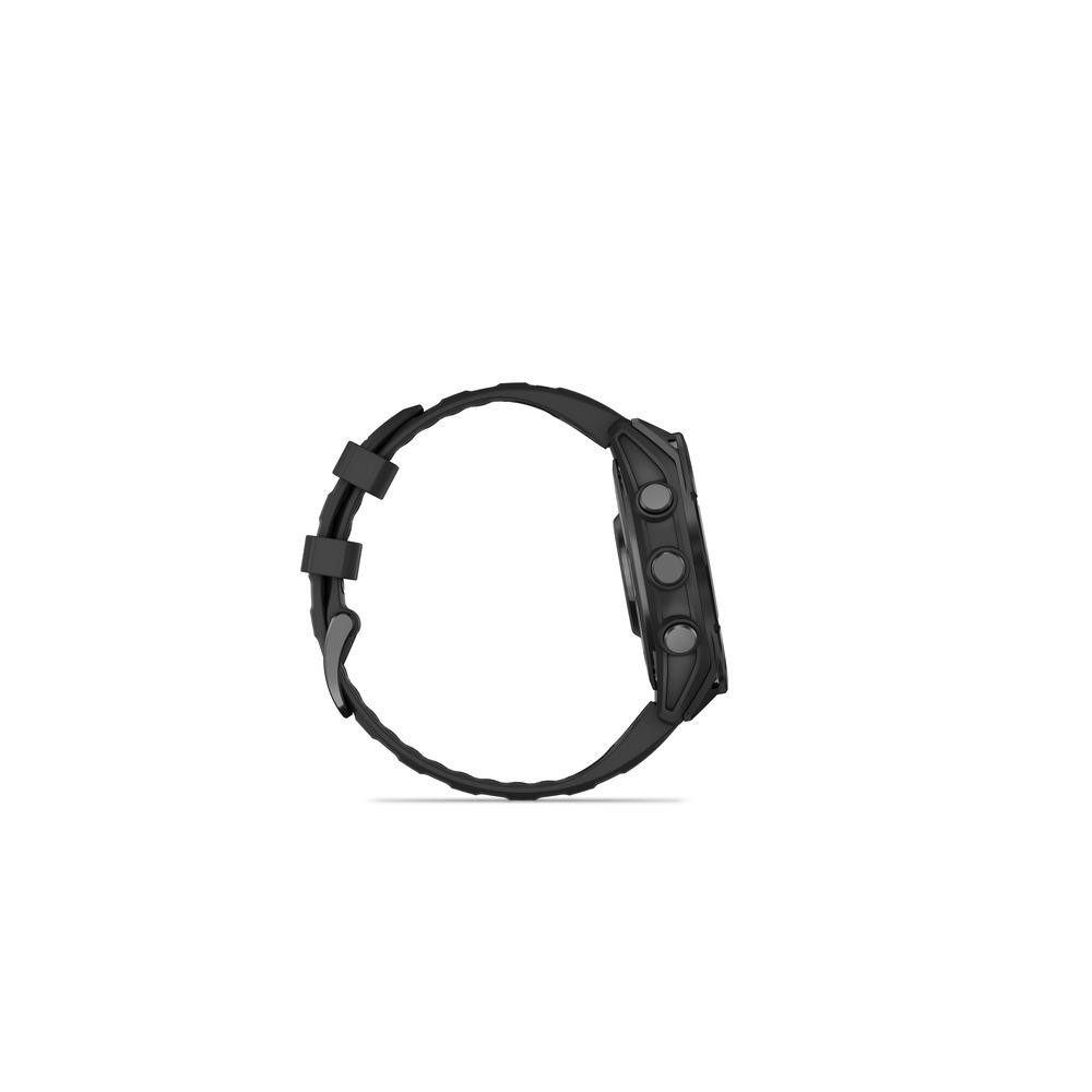Produktbild för Garmin Fenix 8 - skiffergrå - sportklocka med band - svart - 32 GB