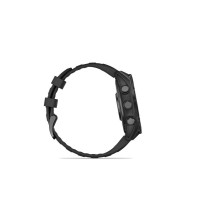 Produktbild för Garmin Fenix 8 - skiffergrå - sportklocka med band - svart - 32 GB
