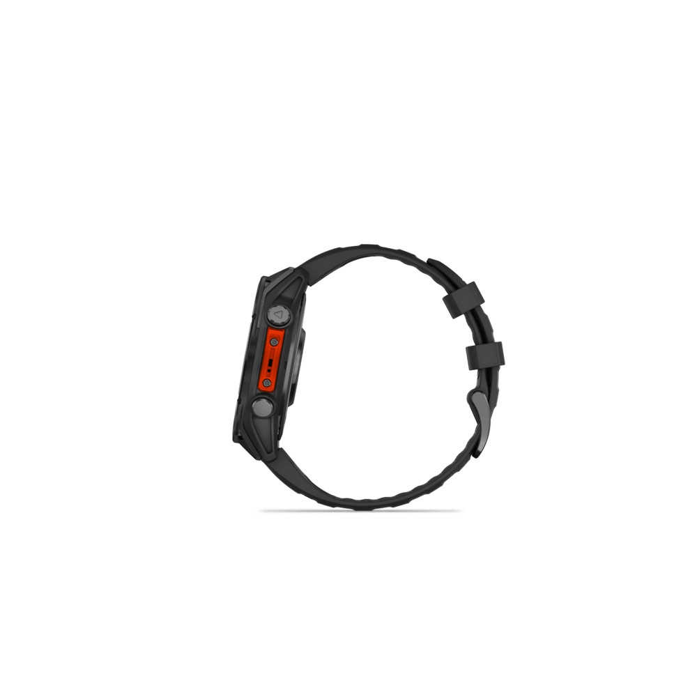 Produktbild för Garmin Fenix 8 - skiffergrå - sportklocka med band - svart - 32 GB