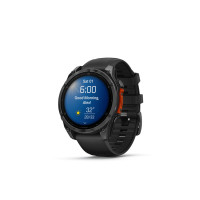 Produktbild för Garmin Fenix 8 - skiffergrå - sportklocka med band - svart - 32 GB