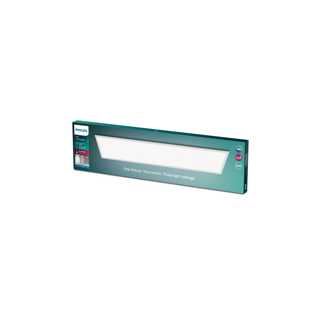 Produktbild för Philips Funktionell Panel taklampa 36 W rektangulär, LED, Gl...