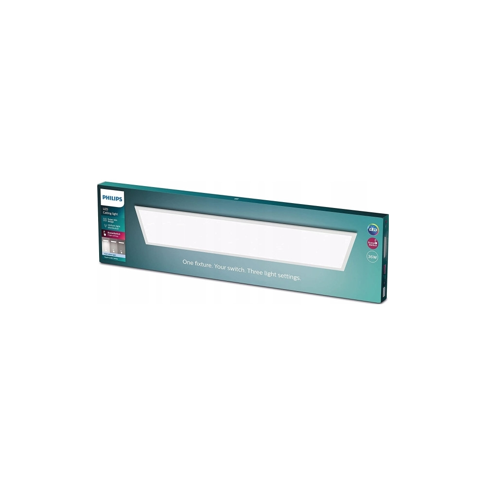 Produktbild för Philips Funktionell Panel taklampa 36 W rektangulär, LED, Gl...