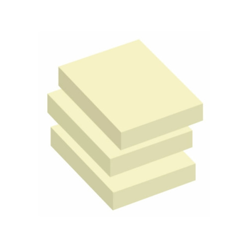 Q-line Anteckningar Q-line Stick'N gul 38x50 mm