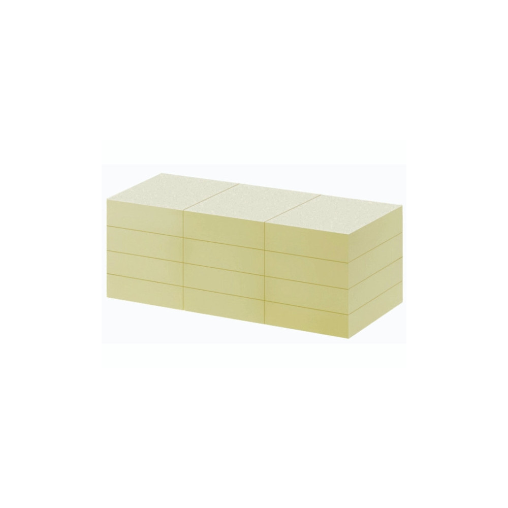 Produktbild för Anteckningar Q-line Stick'N gul 38x50 mm