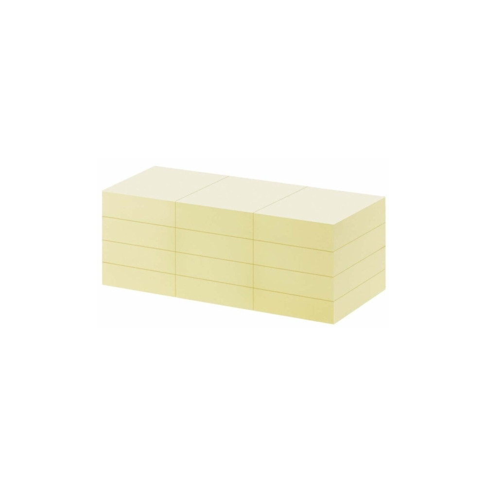 Produktbild för Anteckningar Q-line Stick'N gul 38x50 mm