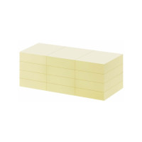 Produktbild för Anteckningar Q-line Stick'N gul 38x50 mm