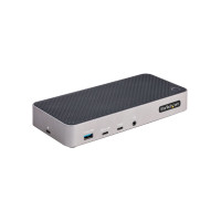Produktbild för StarTech.com USB-C Triple Monitor Docking Station - HDMI/DP Triple 4k USB-C Dock - 5x USB Hub - GbE - 100W PD - Universal Multi Monitor Docking Station - Thunderbolt 3/4 Compatible (116E-USBC-DOCK) - dockningsstation - USB-C - 1GbE