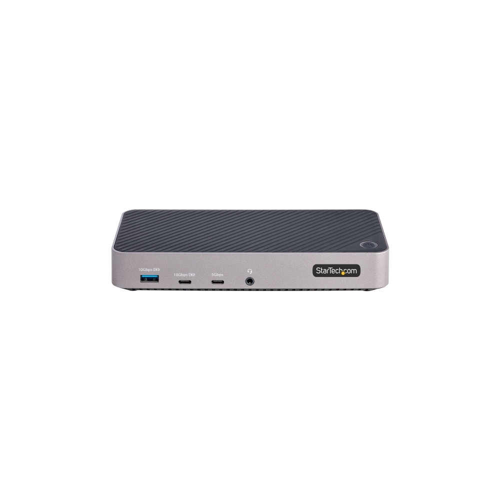 Produktbild för StarTech.com USB-C Triple Monitor Docking Station - HDMI/DP Triple 4k USB-C Dock - 5x USB Hub - GbE - 100W PD - Universal Multi Monitor Docking Station - Thunderbolt 3/4 Compatible (116E-USBC-DOCK) - dockningsstation - USB-C - 1GbE
