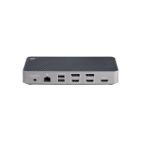 Produktbild för StarTech.com USB-C Triple Monitor Docking Station - HDMI/DP Triple 4k USB-C Dock - 5x USB Hub - GbE - 100W PD - Universal Multi Monitor Docking Station - Thunderbolt 3/4 Compatible (116E-USBC-DOCK) - dockningsstation - USB-C - 1GbE