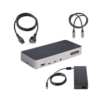 Produktbild för StarTech.com USB-C Triple Monitor Docking Station - HDMI/DP Triple 4k USB-C Dock - 5x USB Hub - GbE - 100W PD - Universal Multi Monitor Docking Station - Thunderbolt 3/4 Compatible (116E-USBC-DOCK) - dockningsstation - USB-C - 1GbE