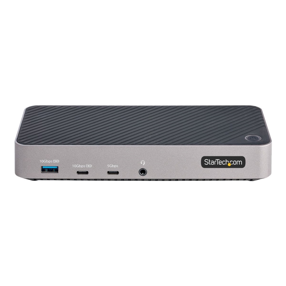 Produktbild för StarTech.com USB-C Triple Monitor Docking Station - HDMI/DP Triple 4k USB-C Dock - 5x USB Hub - GbE - 100W PD - Universal Multi Monitor Docking Station - Thunderbolt 3/4 Compatible (116E-USBC-DOCK) - dockningsstation - USB-C - 1GbE
