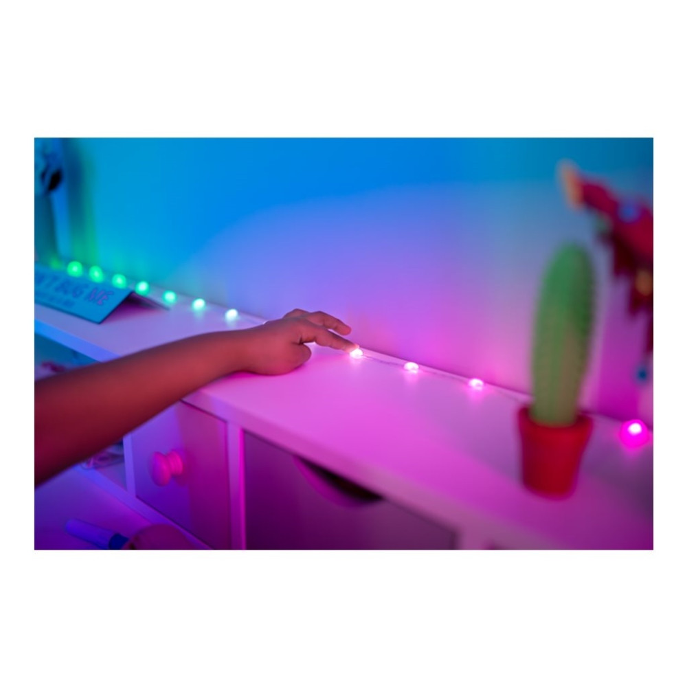 Produktbild för Twinkly Candies - stränglampor - LED x 200 - 16 miljoner färger - hjärtan - grön