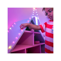 Produktbild för Twinkly Candies - stränglampor - LED x 200 - 16 miljoner färger - hjärtan - grön