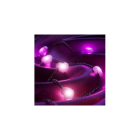 Produktbild för Twinkly Candies - stränglampor - LED x 200 - 16 miljoner färger - hjärtan - grön