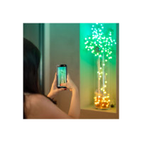 Produktbild för Twinkly Candies - stränglampor - LED x 200 - 16 miljoner färger - hjärtan - grön