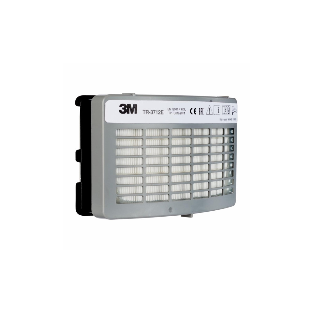 Produktbild för 3M P3 partikel-/filter TR-3712E för TR-300+ fläkt andningssk...