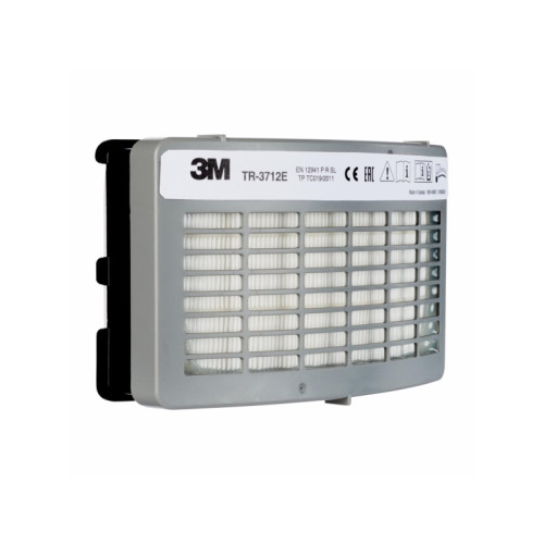 3M 3M TR-3712E, Partikelfilter, 1 styck, Grå, Grå, 3M TR-300 Se...