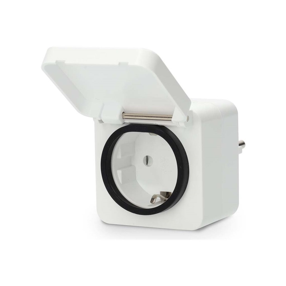 Produktbild för Nedis SmartLife - smart kontakt - ZigBee 3.0 - vit