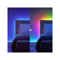 Produktbild för Nanoleaf Essentials HD - ljusslinga - LED - 60 LEDs/m - RGBIC - 2700-6500 K