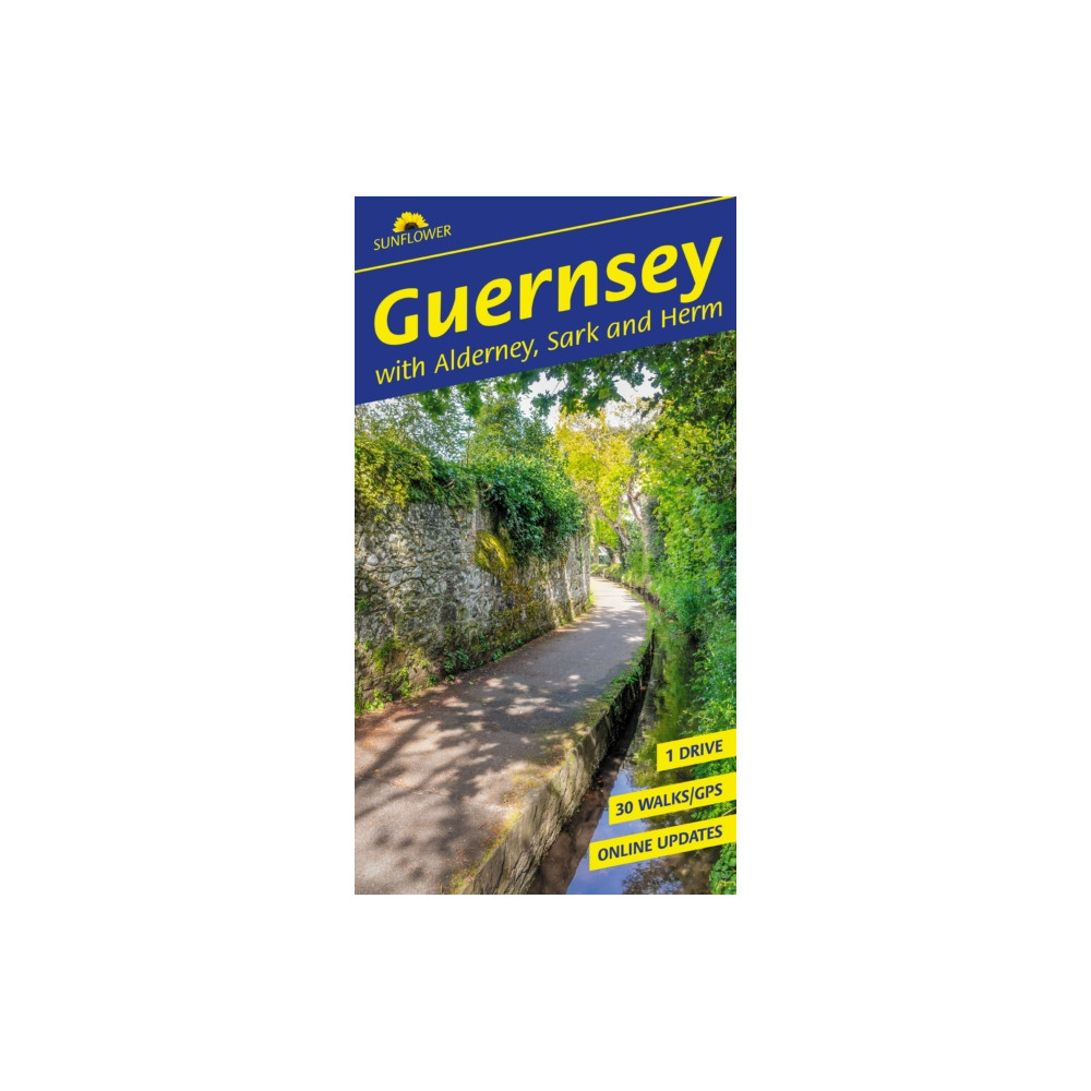 Produktbild för Guernsey Sunflower Walking Guide (häftad, eng)