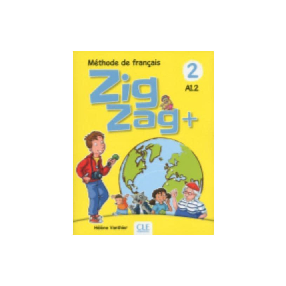 Produktbild för Zigzag+ 2: Livre de l'eleve - A1.2 + CD (häftad, fre)