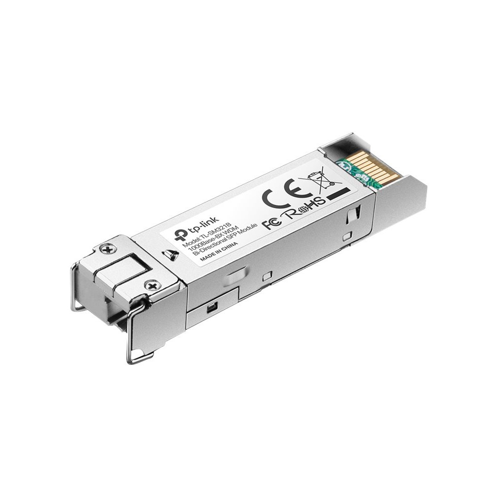Produktbild för TP-Link TL-SM321B - v2 - SFP-sändar/mottagarmodul (mini-GBIC) - 1GbE