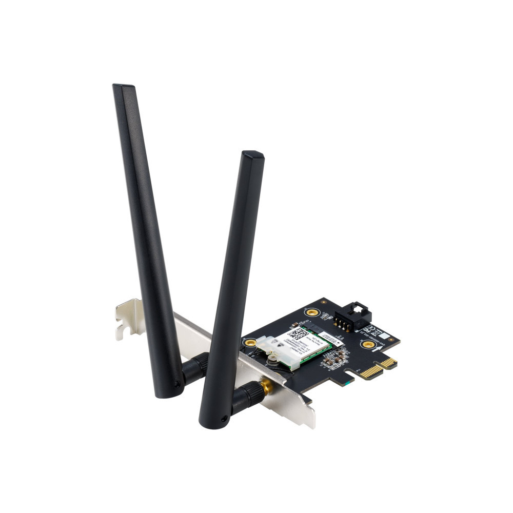 Produktbild för ASUS PCE-AX1800 - nätverksadapter - PCIe (Öppnad)