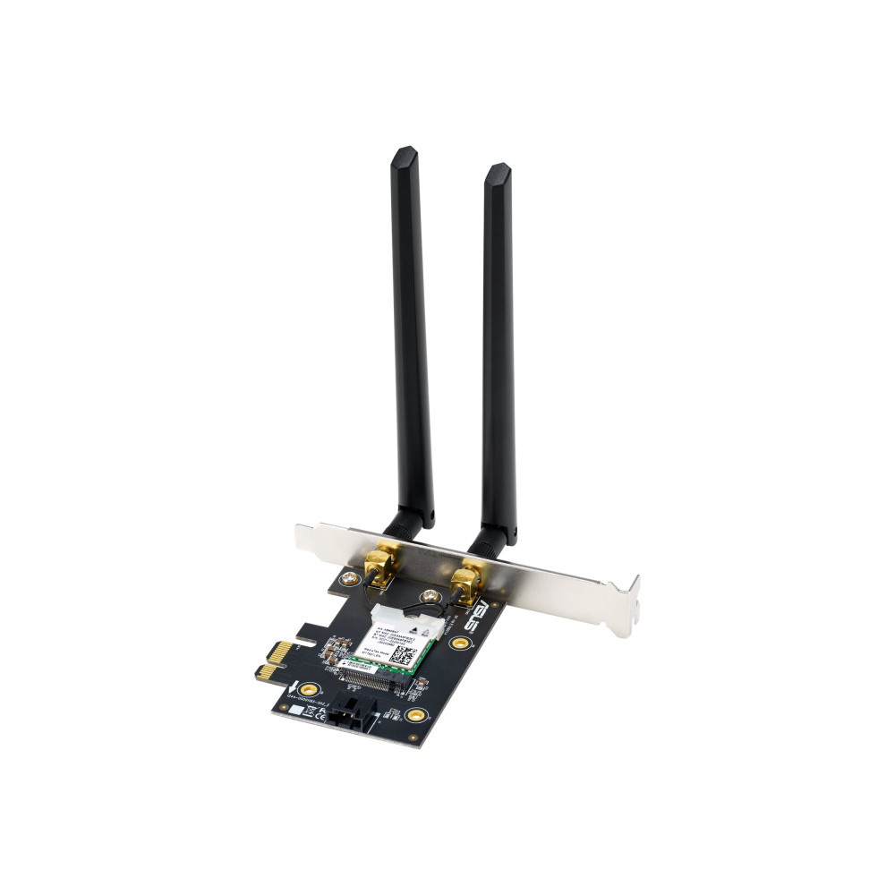 Produktbild för ASUS PCE-AX1800 - nätverksadapter - PCIe (Öppnad)