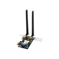 Produktbild för ASUS PCE-AX1800 - nätverksadapter - PCIe (Öppnad)
