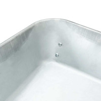 Produktbild för Vagn Silver och svart 124 x 73 x 65 cm Stål