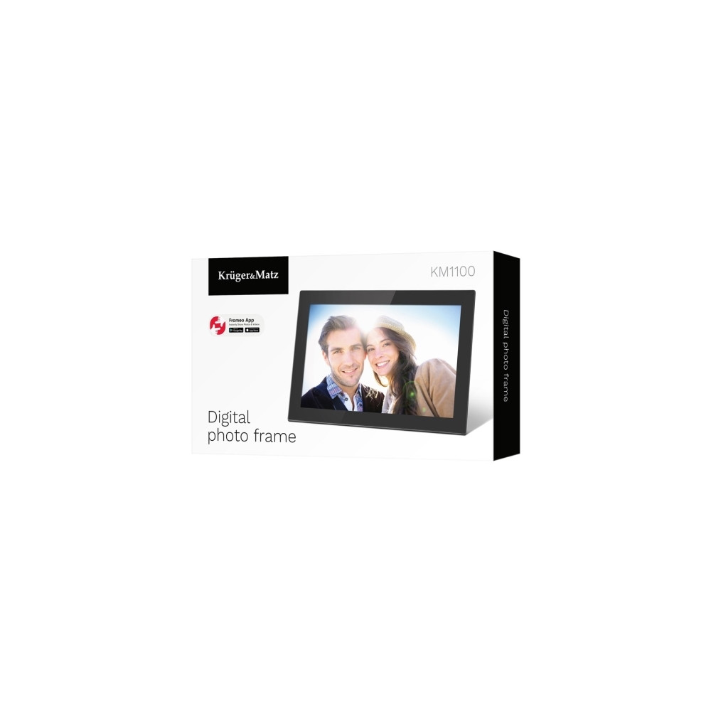 Produktbild för Projektor Kruger &amp Matz Digital fotoram FRAMEO Wi-Fi 10,1...