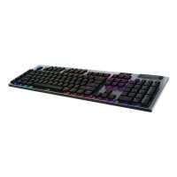 Produktbild för Logitech G G915 X - tangentbord - LIGHTSPEED - QWERTY - USA, internationellt - svart Inmatningsenhet