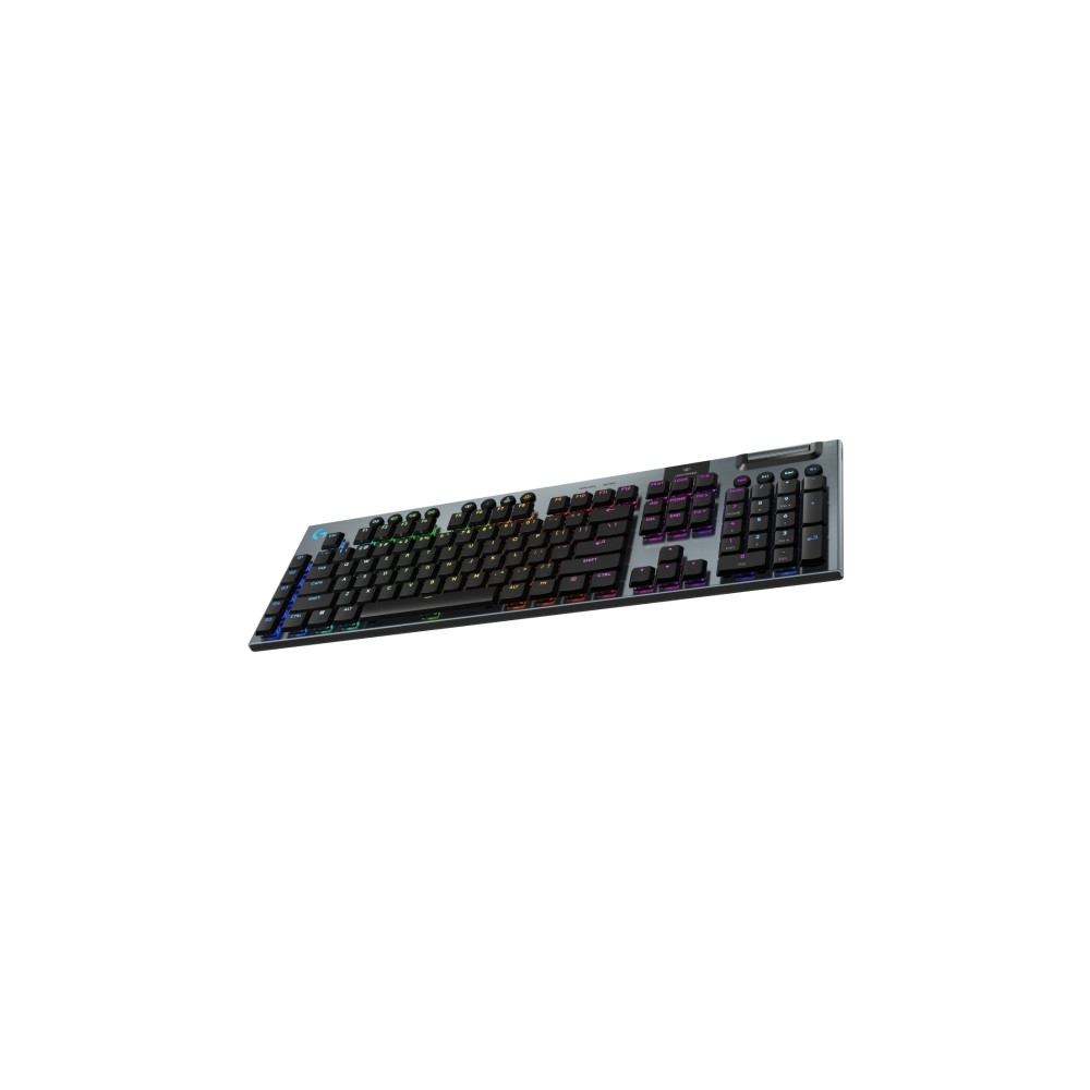 Produktbild för Logitech G G915 X - tangentbord - LIGHTSPEED - QWERTY - USA, internationellt - svart Inmatningsenhet