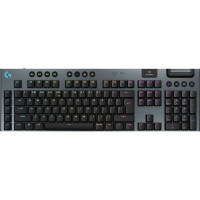 Produktbild för Logitech G G915 X - tangentbord - LIGHTSPEED - QWERTY - USA, internationellt - svart Inmatningsenhet