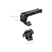 Produktbild för SmallRig 5323, Övre handtag, Svart, Gjuten aluminium, Siliko...