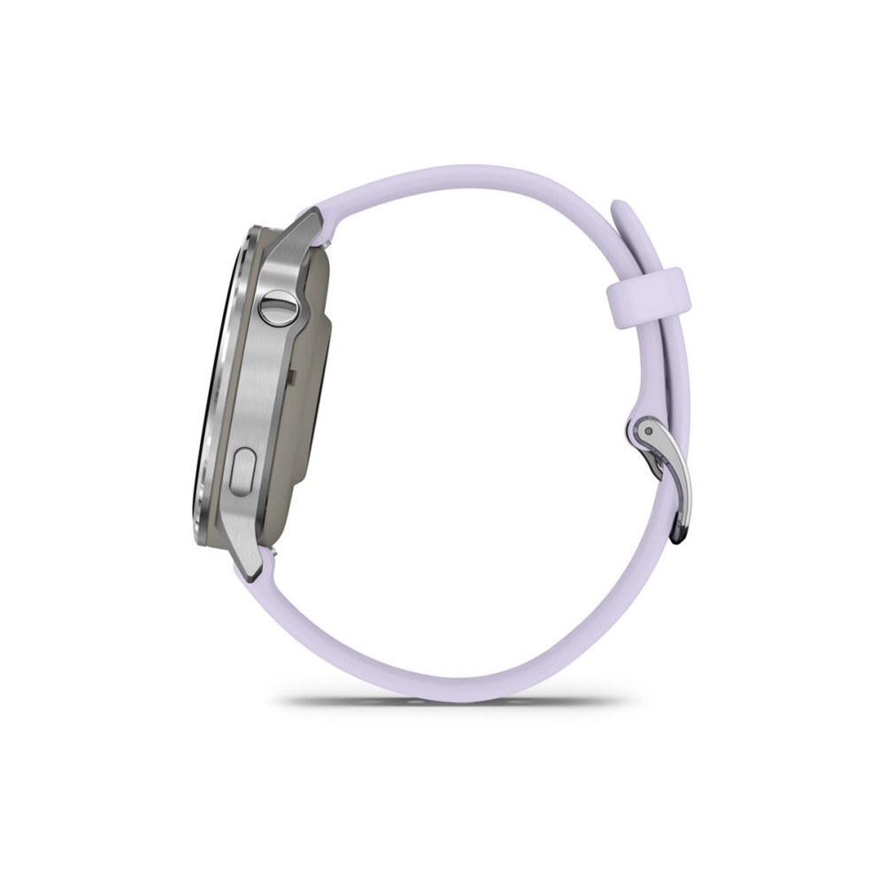Produktbild för Garmin Venu 4 - silver - smart klocka med band - periwinkle - 8 GB