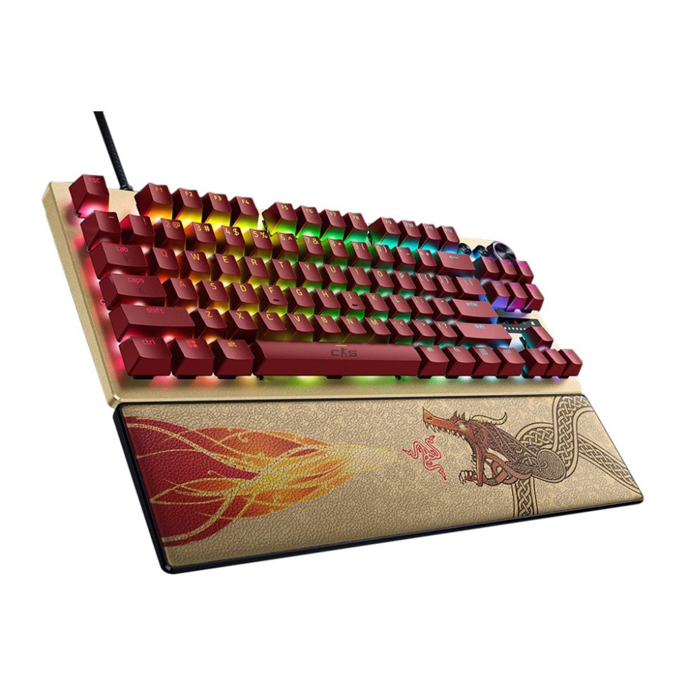 Produktbild för Razer Huntsman V3 Pro - Counter Strike 2 Edition - tangentbord TKL - QWERTY - amerikansk Inmatningsenhet
