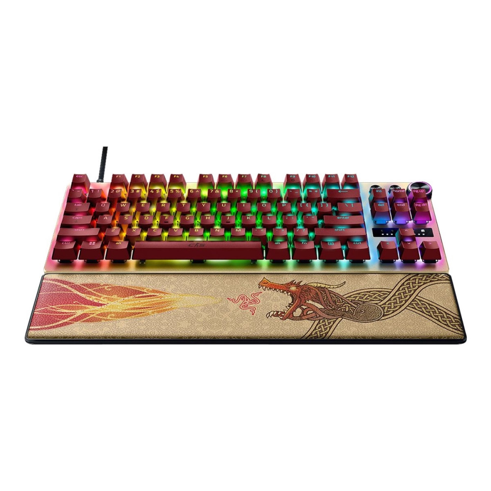 Produktbild för Razer Huntsman V3 Pro - Counter Strike 2 Edition - tangentbord TKL - QWERTY - amerikansk Inmatningsenhet