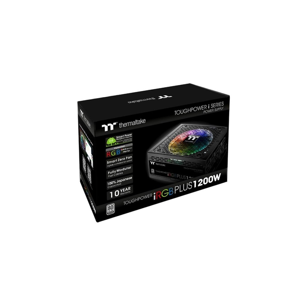 Produktbild för Thermaltake ToughPower iRGB PLUS TPI-1200DH3FCP - TT Premium Edition - nätaggregat - 1200 Watt