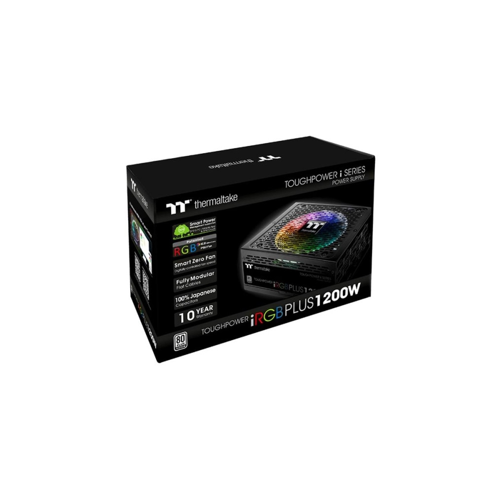 Produktbild för Thermaltake ToughPower iRGB PLUS TPI-1200DH3FCP - TT Premium Edition - nätaggregat - 1200 Watt