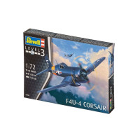 Produktbild för Revell 03955 10 Leksaksmodellsats F4U-4 Corsair skala 1:72,...