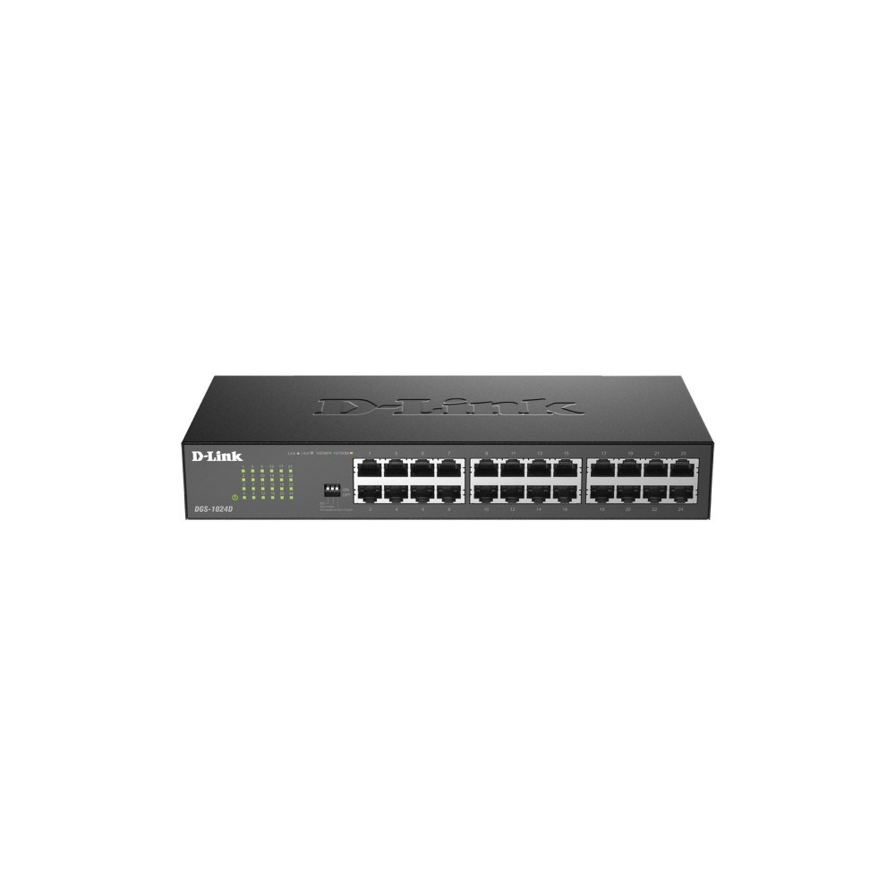 Produktbild för D-Link DGS 1024D - switch - 24 portar
