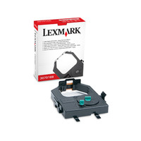 Produktbild för Lexmark - 1 - svart - återfärgat färgband