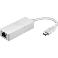 Produktbild för D-Link DUB-E130 - nätverksadapter - USB-C - Gigabit Ethernet x 1