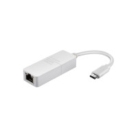 Produktbild för D-Link DUB-E130 - nätverksadapter - USB-C - Gigabit Ethernet x 1