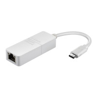 Produktbild för D-Link DUB-E130 - nätverksadapter - USB-C - Gigabit Ethernet x 1