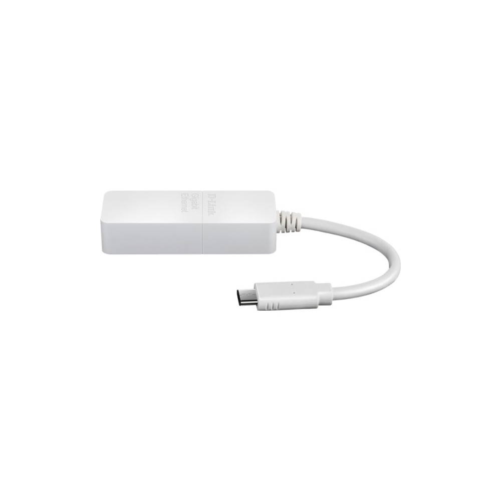 Produktbild för D-Link DUB-E130 - nätverksadapter - USB-C - Gigabit Ethernet x 1