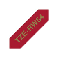 Produktbild för Brother TZe-RW54 - bandtejp - satin - 1 kassett(er) - Rulle (2,4 cm x 4 m)