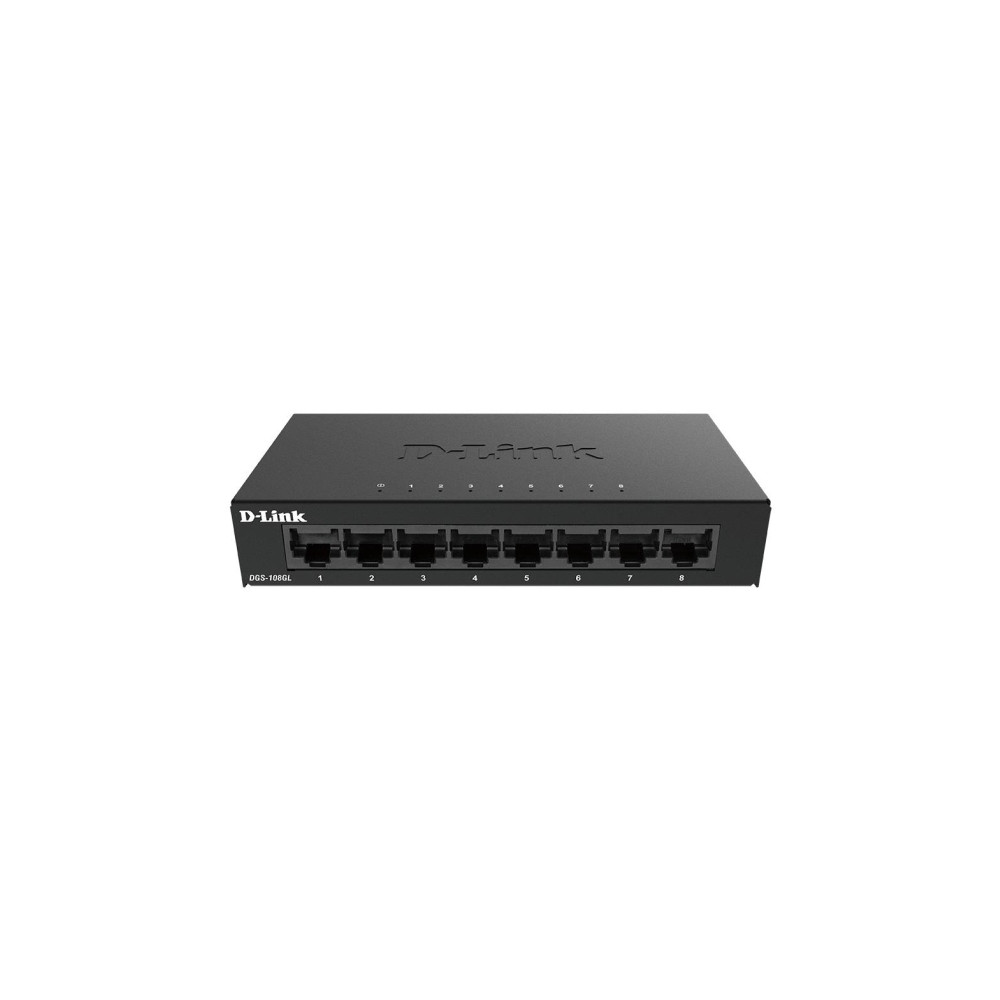 Produktbild för D-Link DGS 108GL - switch - 8 portar - ohanterad