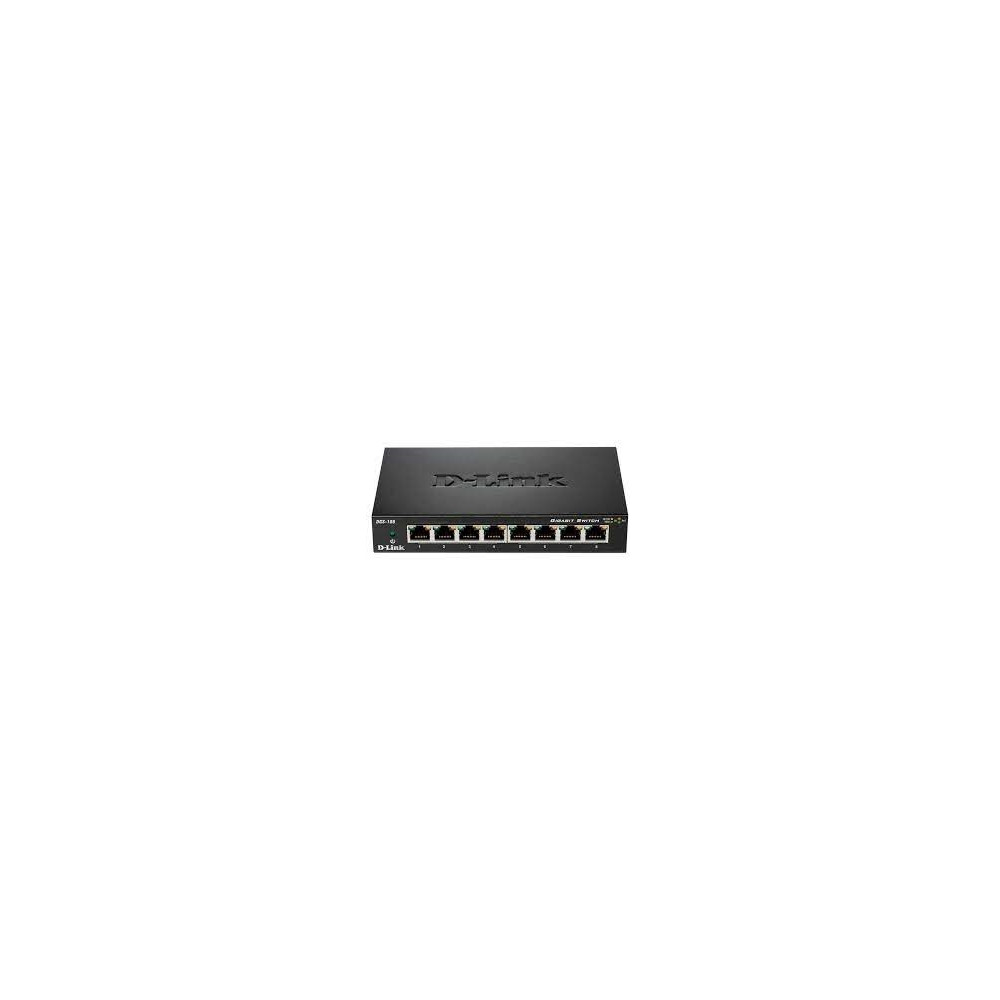 Produktbild för D-Link DGS 108GL - switch - 8 portar - ohanterad